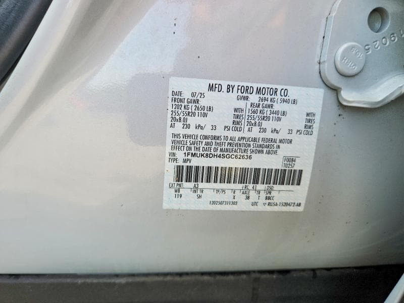 2025 FORD EXPLORER ACTIVE 13