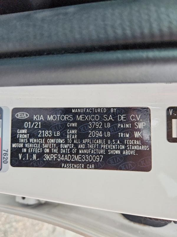 2021 KIA FORTE GT LINE 12