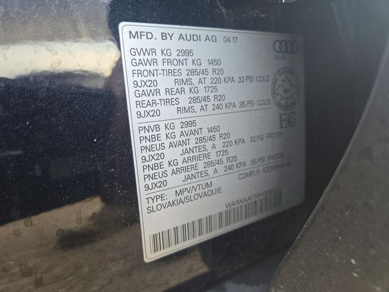 2017 AUDI Q7 TECHNIK S-LINE 14