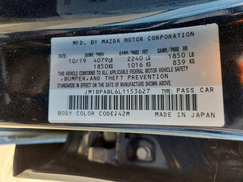 2020 MAZDA 3 13