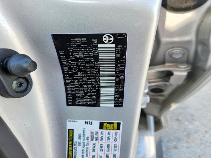 2025 TOYOTA COROLLA SE 12