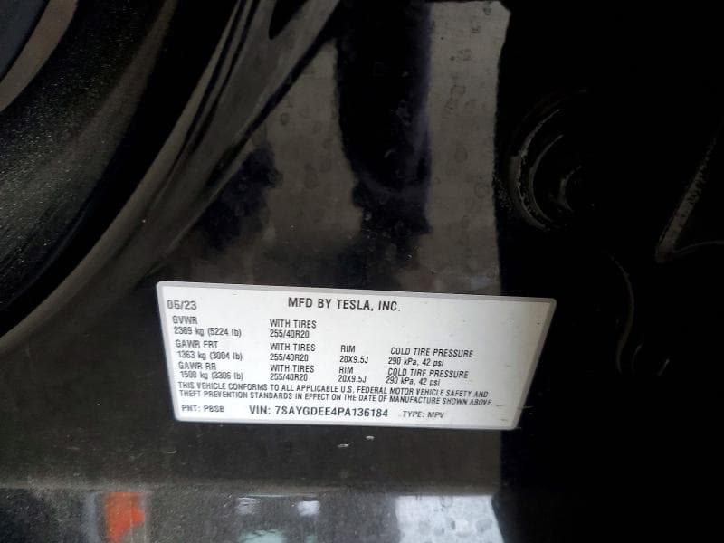 2023 TESLA MODEL Y 12