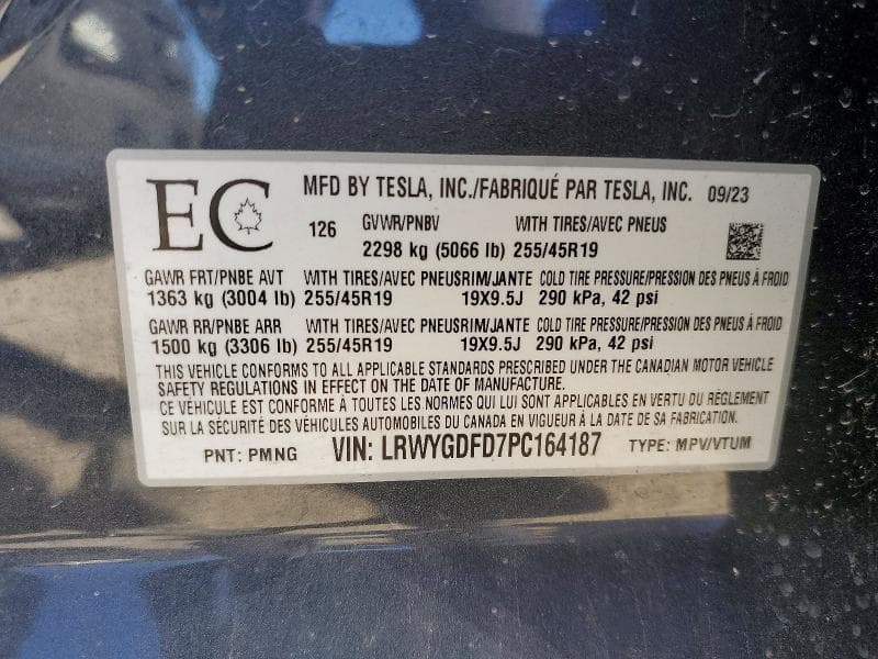 2023 TESLA MODEL Y 13