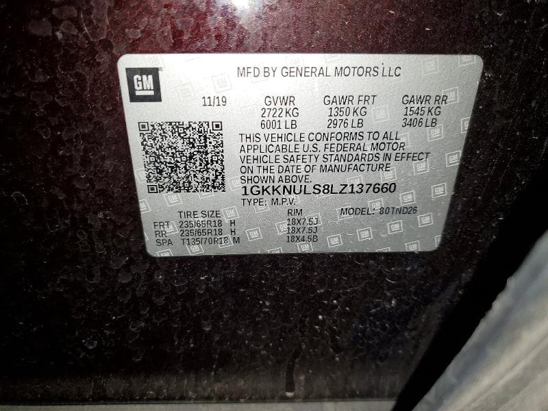 2020 GMC ACADIA SLT 14