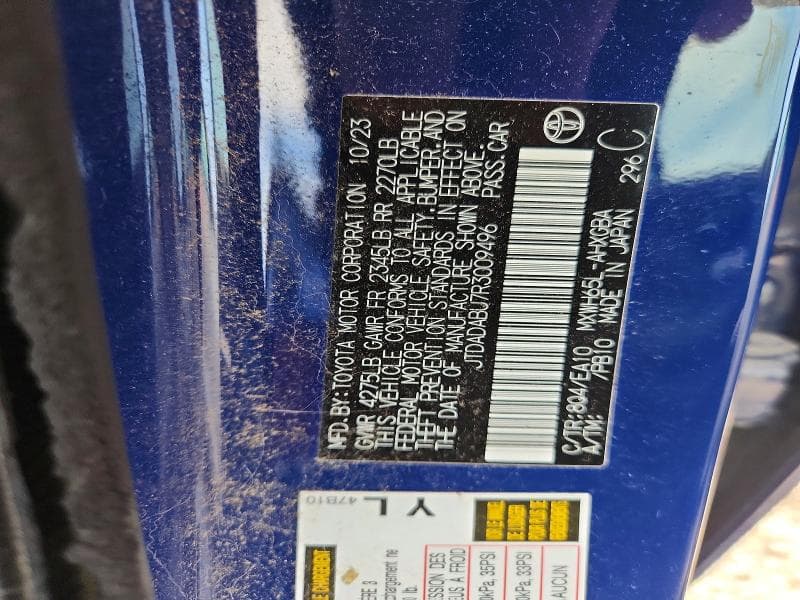 2024 TOYOTA PRIUS XLE 12