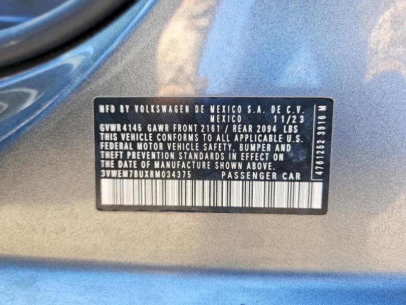 2024 VOLKSWAGEN JETTA SE 13