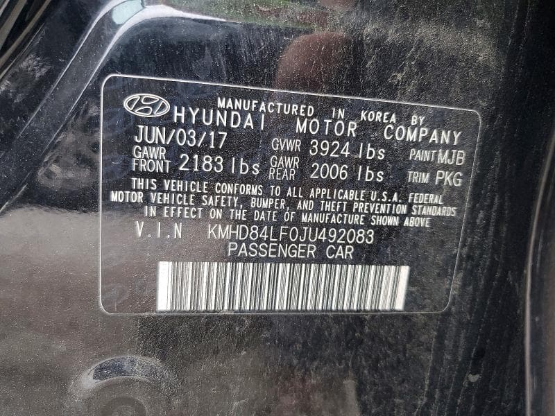 2018 HYUNDAI ELANTRA VALUE EDITION 12