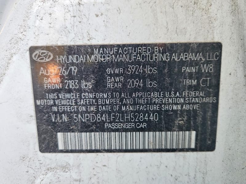 2020 HYUNDAI ELANTRA SEL 12