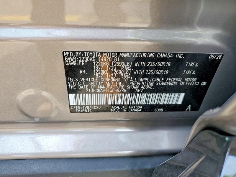 2026 TOYOTA RAV4 SE 14