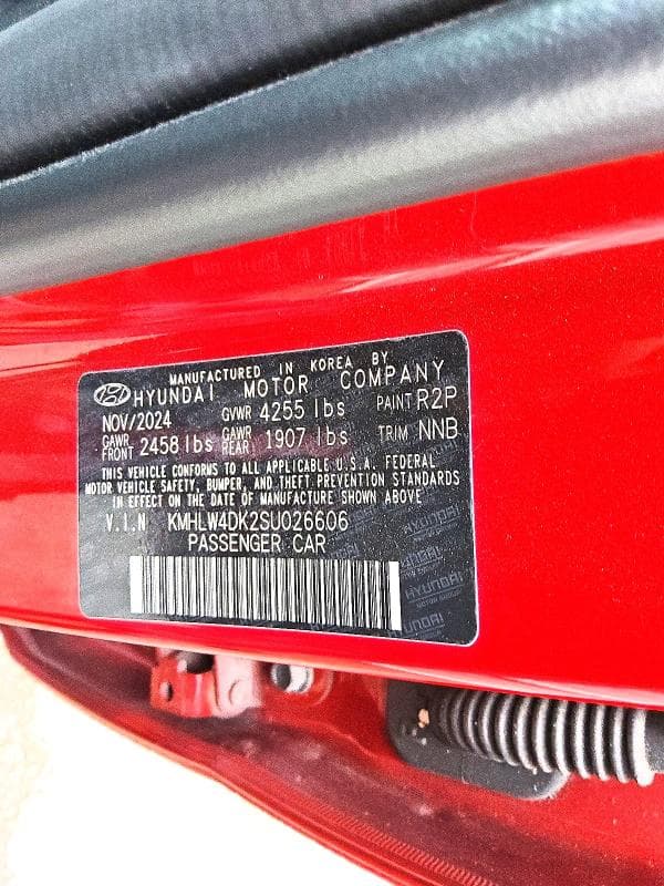 2025 HYUNDAI ELANTRA N BASE 12