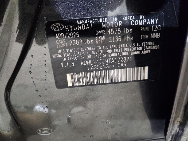 2026 HYUNDAI SONATA HYBRID BLUE 12