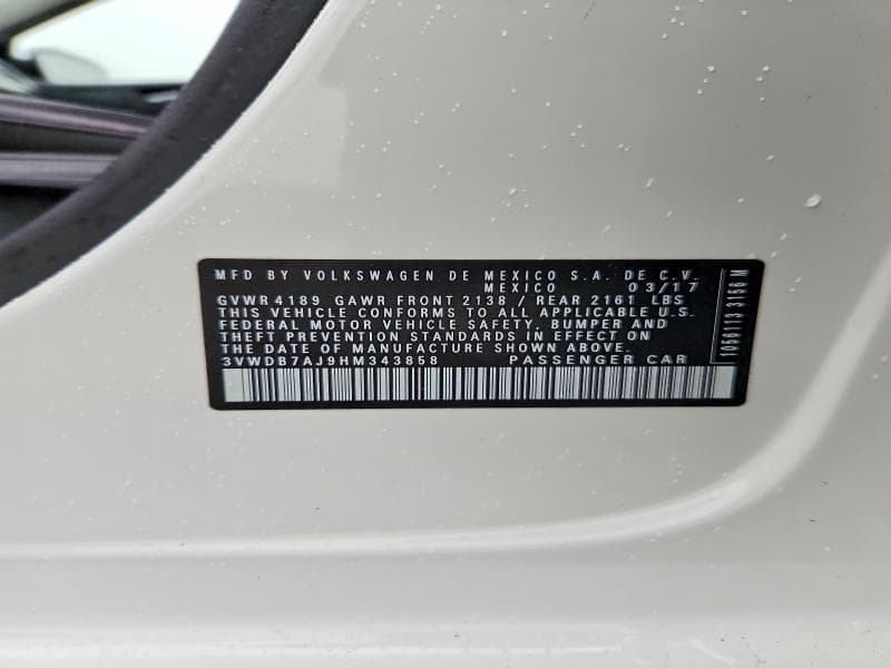 2017 VOLKSWAGEN JETTA SE 12