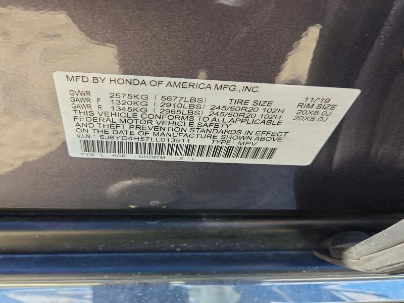2020 ACURA MDX TECHNOLOGY 13