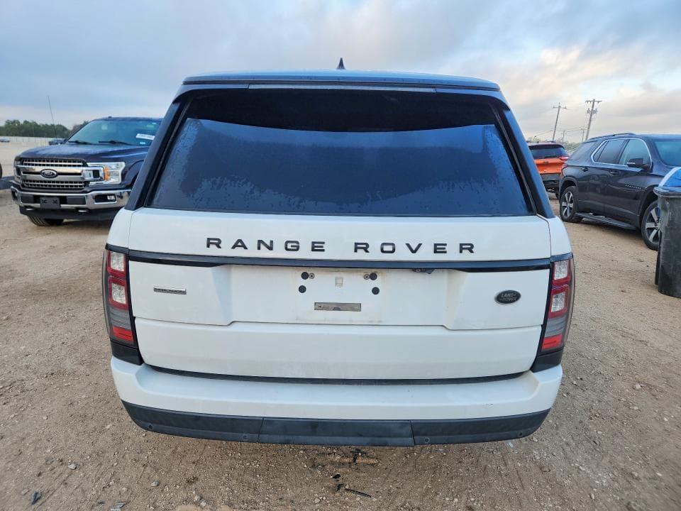2017 LAND ROVER RANGE ROVER SUPERCHARGED 6