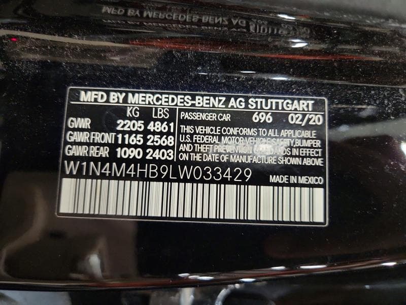 2020 MERCEDES-BENZ GLB 250 4MATIC 13