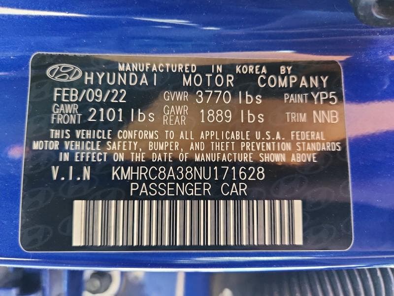 2022 HYUNDAI VENUE LIMITED 14