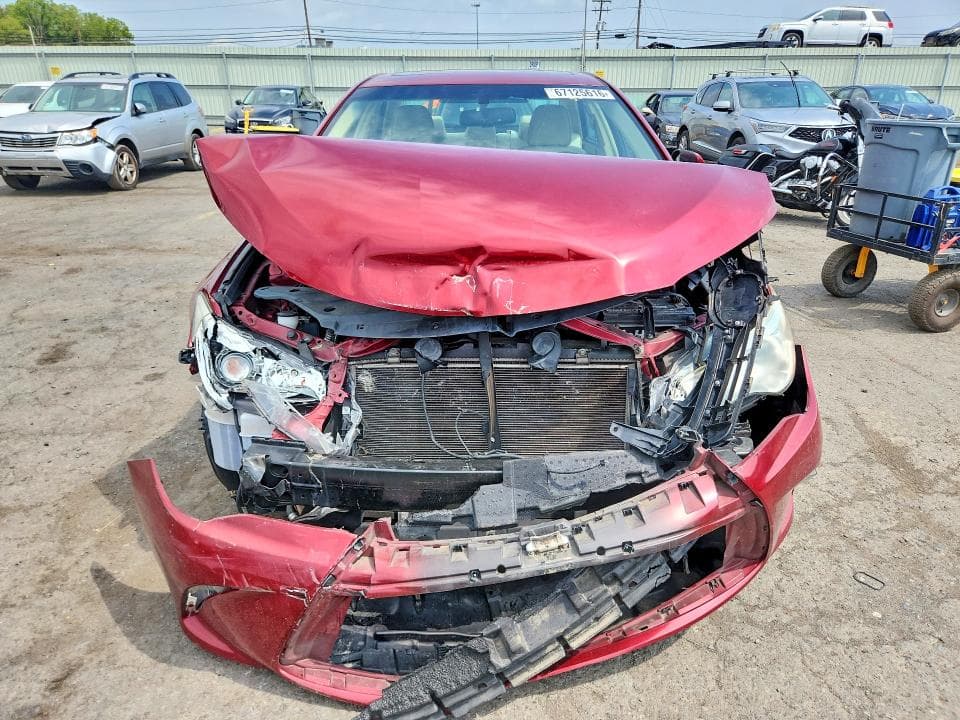 2017 TOYOTA CAMRY XLE 5