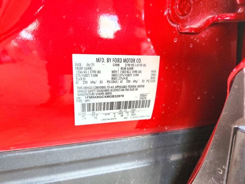 2021 FORD EXPLORER ST 14