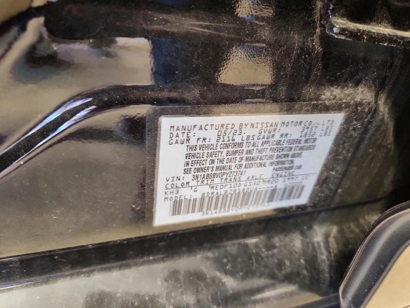 2023 NISSAN SENTRA S 12
