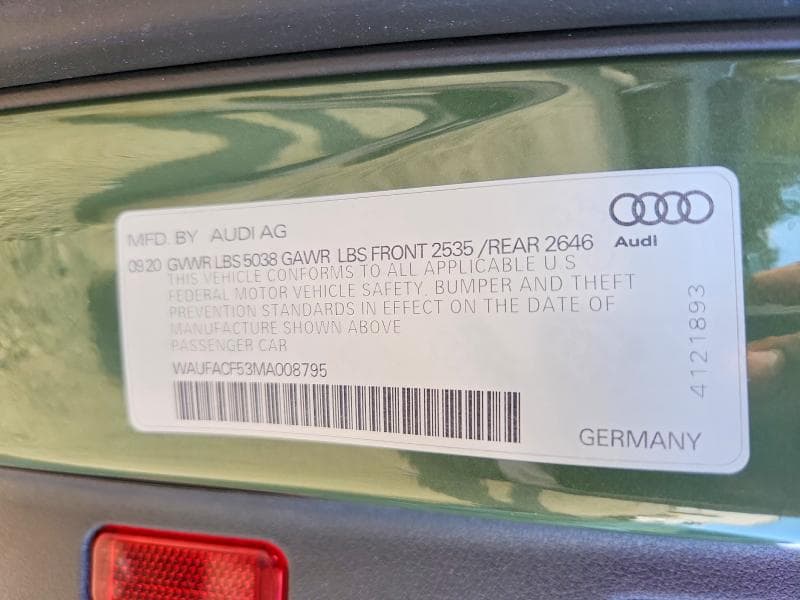 2021 AUDI A5 PREMIUM PLUS 45 13