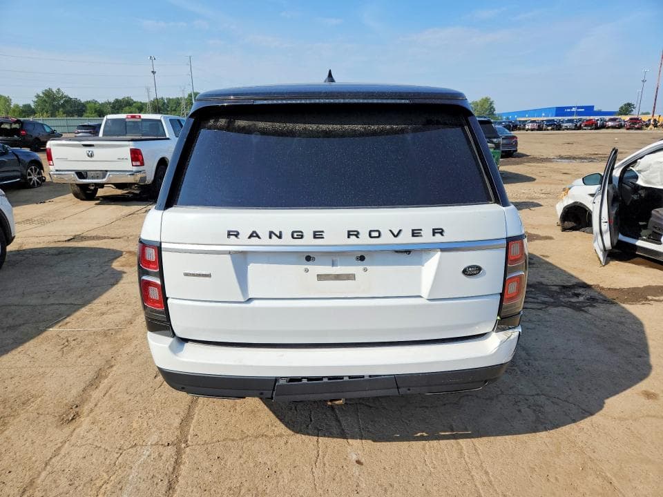 2019 LAND ROVER RANGE ROVER SUPERCHARGED 6