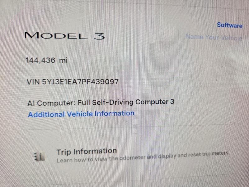 2023 TESLA MODEL 3 9