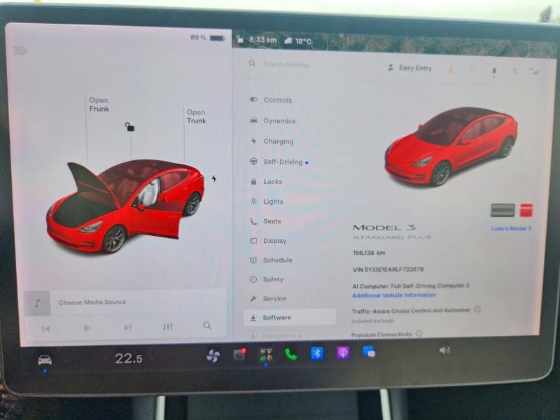 2020 TESLA MODEL 3 9