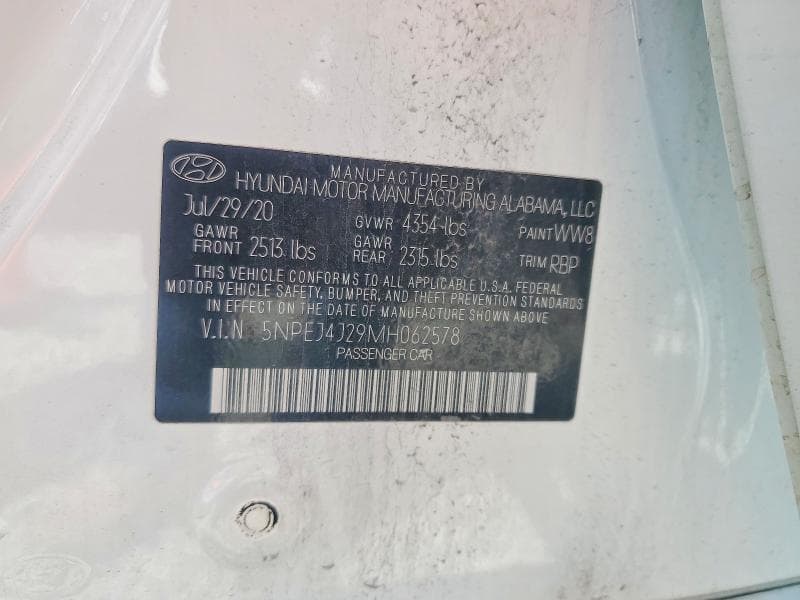 2021 HYUNDAI SONATA SEL PLUS 13
