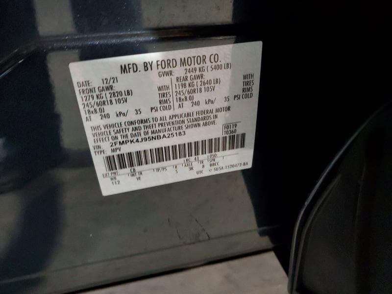 2022 FORD EDGE SEL 13