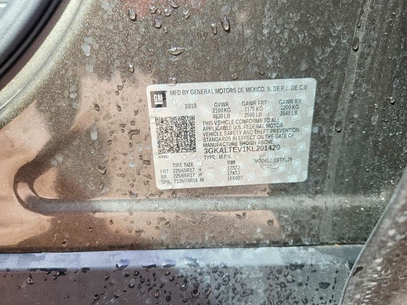 2019 GMC TERRAIN SLE 13