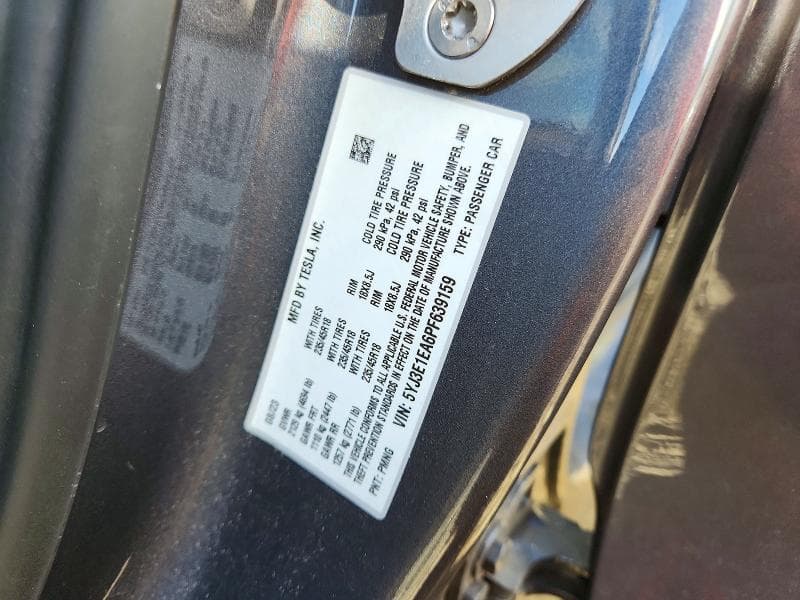 2023 TESLA MODEL 3 12