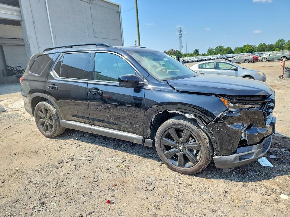2025 HONDA PILOT BLACK 4