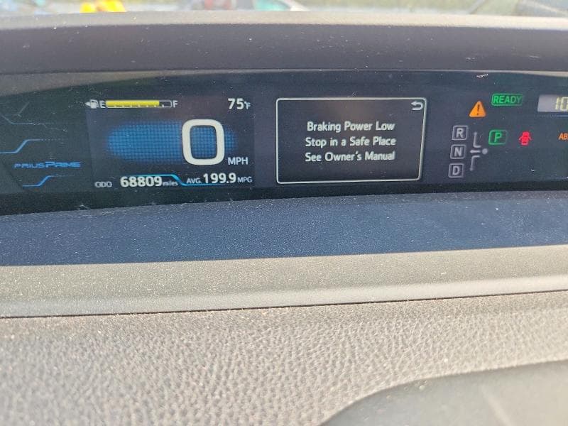 2017 TOYOTA PRIUS PRIME PREMIUM 9