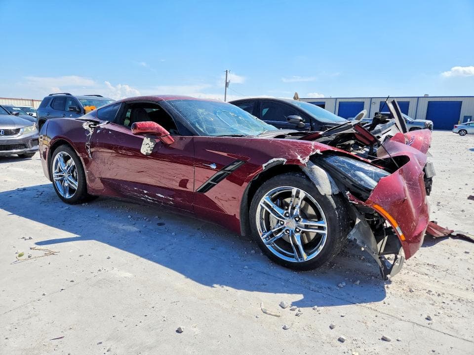 2017 CHEVROLET CORVETTE STINGRAY 1LT 4