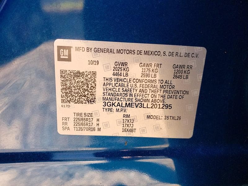 2020 GMC TERRAIN SLE 14