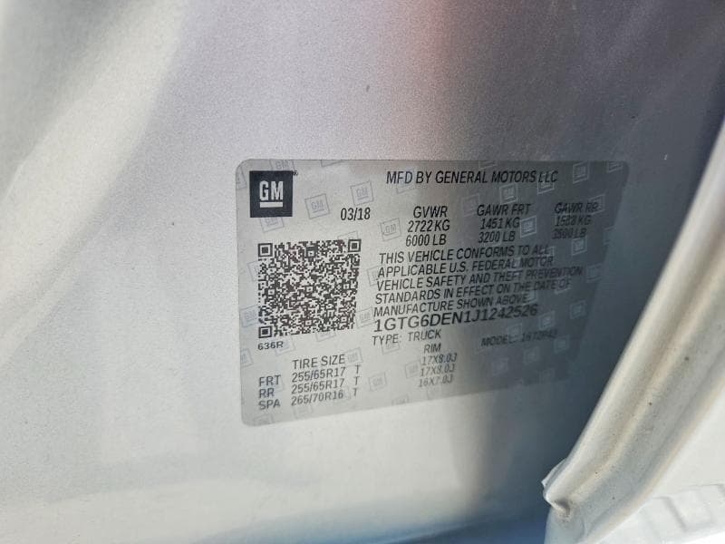 2018 GMC CANYON SLT 12