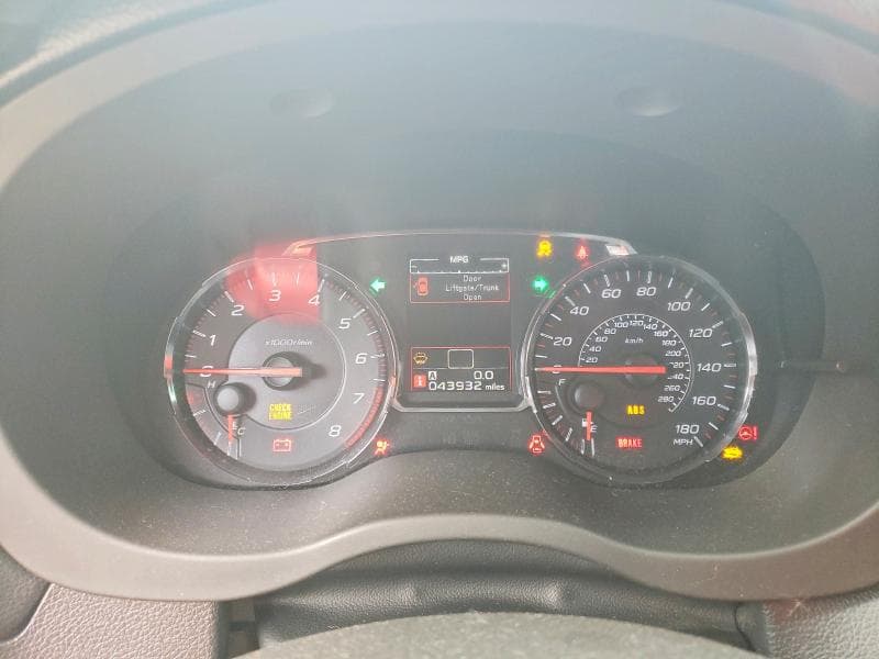 2018 SUBARU WRX PREMIUM 9