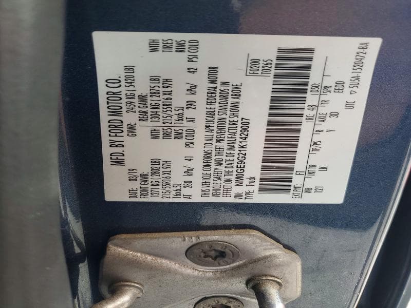 2019 FORD TRANSIT CONNECT TITANIUM 13