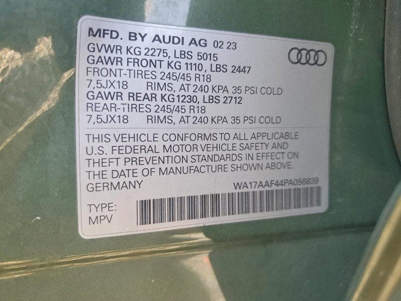 2023 AUDI A4 ALLROAD PREMIUM 13