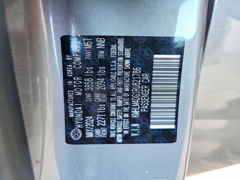 2024 HYUNDAI ELANTRA SEL 12