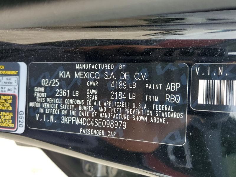 2025 KIA K4 GT-LINE TURBO 12