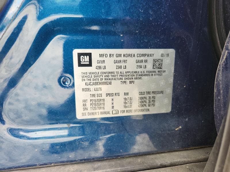 2019 BUICK ENCORE PREFERRED 13