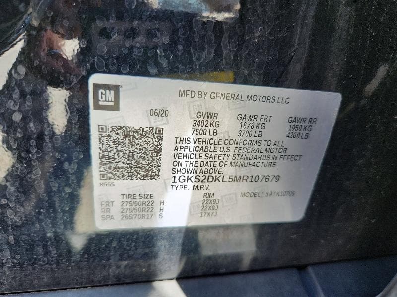 2021 GMC YUKON DENALI 12