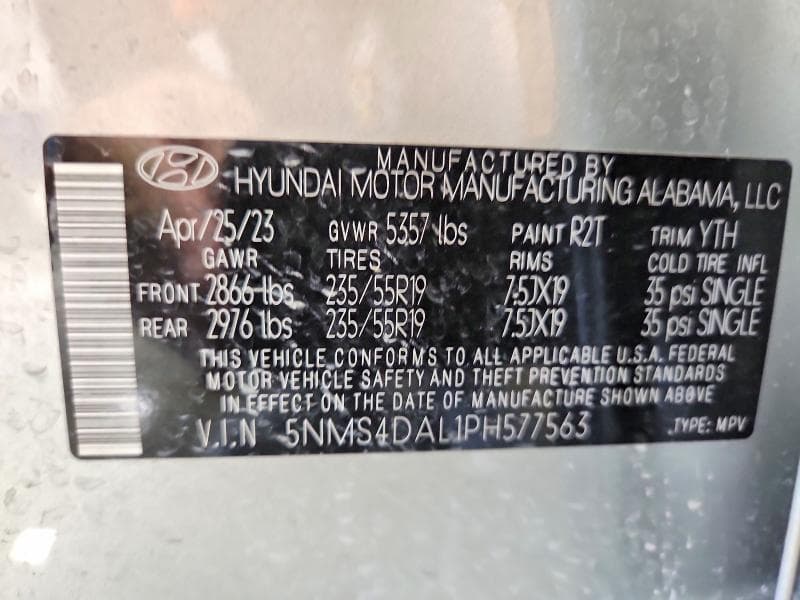 2023 HYUNDAI SANTA FE LIMITED 13