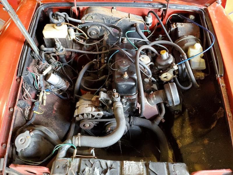 1977 MGB PROJECT CAR 11