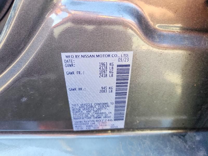 2023 NISSAN ALTIMA SL 12