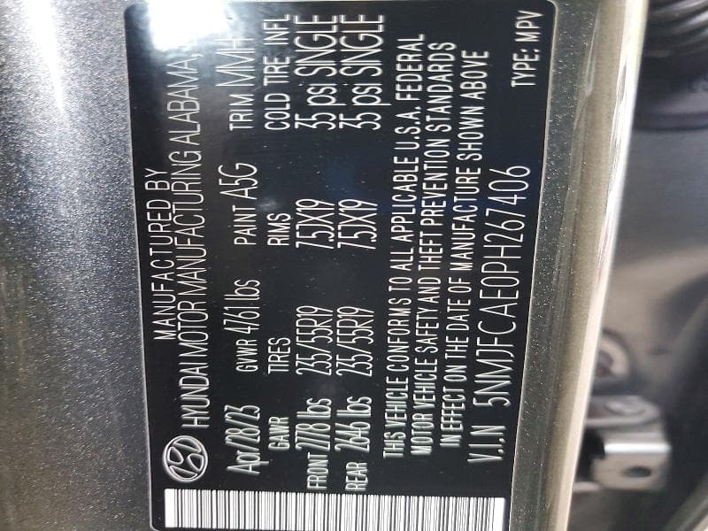 2023 HYUNDAI TUCSON SEL 13