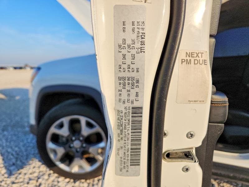 2019 JEEP COMPASS LIMITED 12