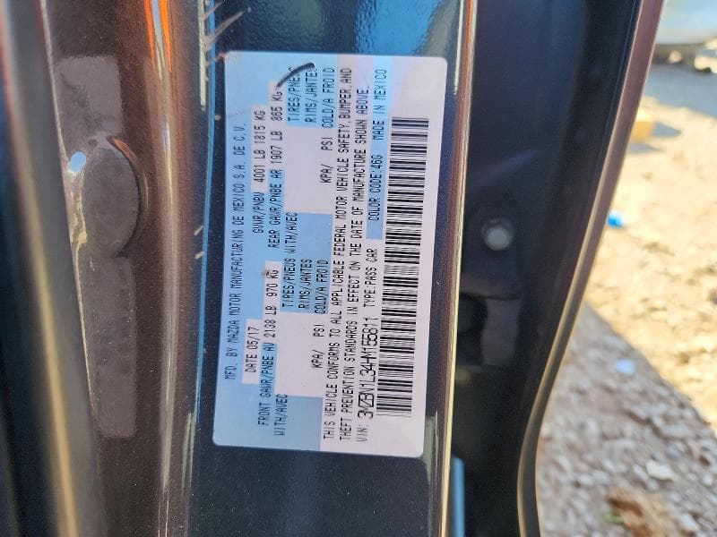 2017 MAZDA 3 TOURING 12