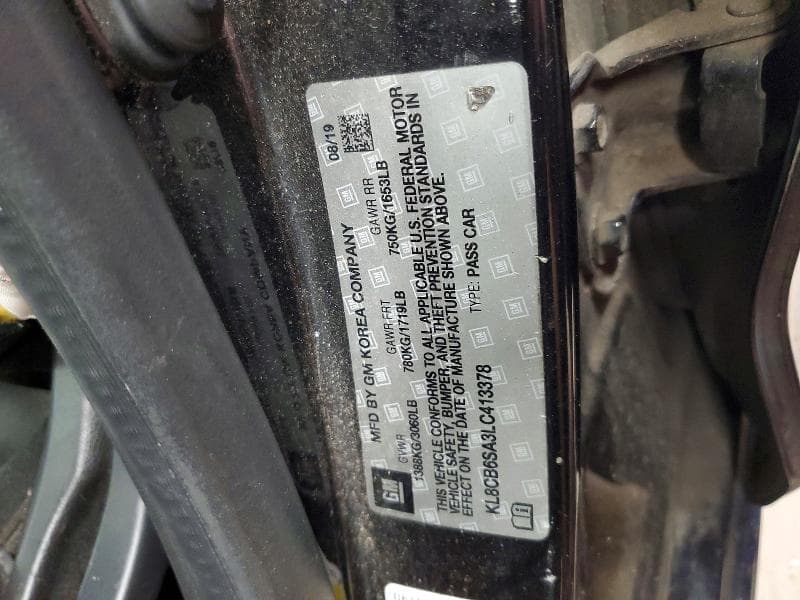 2020 CHEVROLET SPARK LS 12